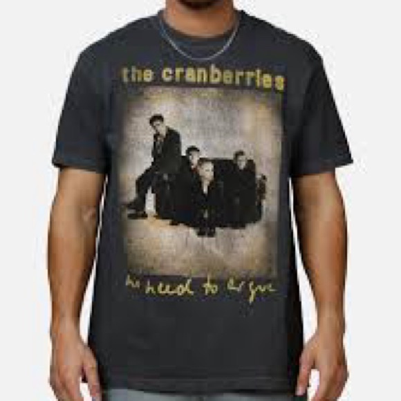 The Cranberries Other - The Cranberries Black Band T-Shirt Size XXL New No Need To Argue